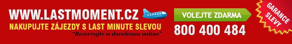 Dovolená a last minute zájezdy na LASTMOMENT.CZ