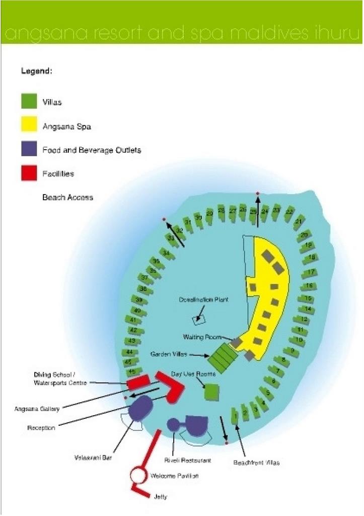Foto - North Male Atoll - Angsana Ihuru Resort & Spa ****+
